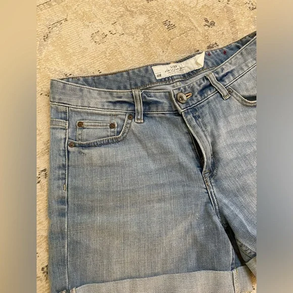 H&M High Rise Jean Shorts - Picture 1 of 4